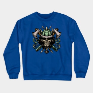 Viking Skull Crewneck Sweatshirt